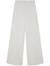 Stella Mccartney Wool Flared Trousers In Neutral