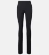 Stella Mccartney Zipped Skinny Leggings In Black