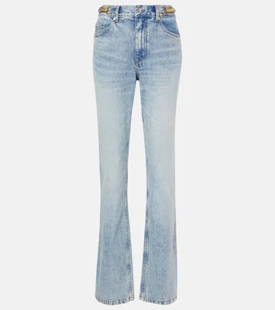 Stella Mccartney High-rise Slim Jeans In Blue