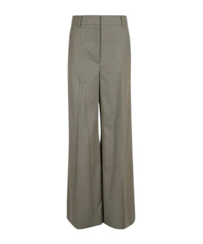 Stella Mccartney High-rise Wide-leg Pants In Gray