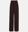Stella Mccartney High-rise Wool Wide-leg Pants