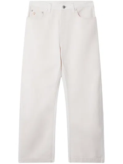 Stella Mccartney High-waist Cropped Jeans In Multicolor