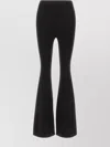 Stella Mccartney High Waist Flared Ribbed Joggers