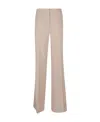 Stella Mccartney High Waist Flared Trousers In Nude