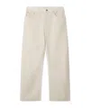 Stella Mccartney High-waist Straight-leg Jeans In Nude