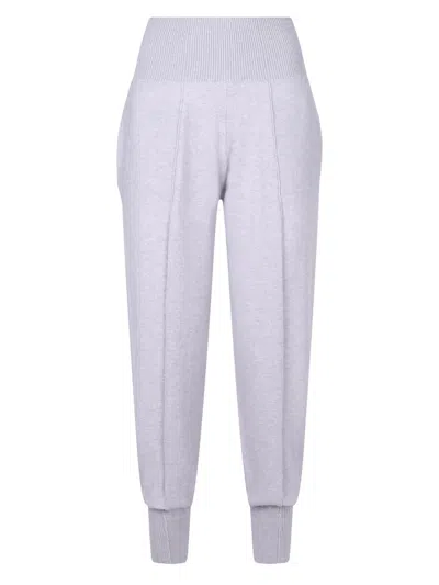 Stella Mccartney Cotton Trousers In Grey