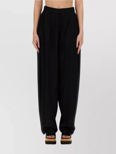 STELLA MCCARTNEY HIGH WAIST WIDE LEG TROUSERS