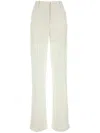 Stella Mccartney Wide-leg Viscose Pants For Women In White