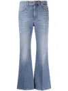 Stella Mccartney High-waisted Flared Jeans In Blue