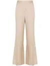 STELLA MCCARTNEY HIGH-WAISTED FLARED TROUSERS