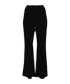 Stella Mccartney High-waisted Flared Trousers In Black