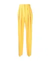 Stella Mccartney Stella Mc Cartney Yellow Polyester Blend Pant In Yellow