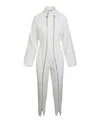 Stella Mccartney Alma All-in-one Linen-blend Jumpsuit In Beige
