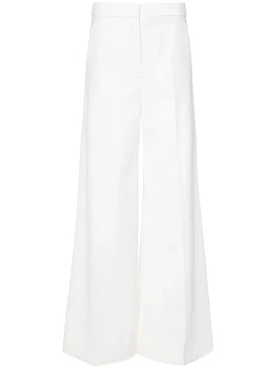 Stella Mccartney High-rise Wide-leg Trousers In Grey