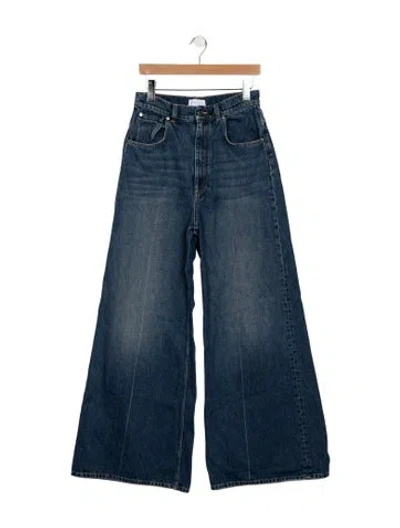 Pre-owned Stella Mccartney High-rise Flared Jeans In Blue