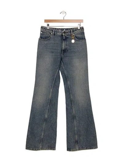 Pre-owned Stella Mccartney High-rise Flared Jeans W/ Tags In Blue