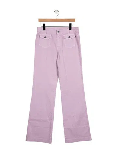 Pre-owned Stella Mccartney High-rise Flared Jeans W/ Tags In Purple