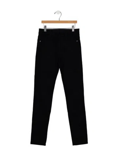 Pre-owned Stella Mccartney High-rise Skinny Leg Jeans In Black
