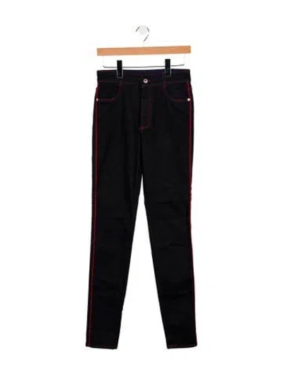 Pre-owned Stella Mccartney High-rise Skinny Leg Jeans In Blue