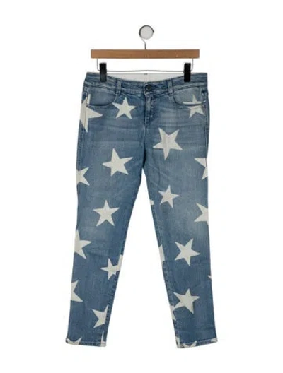 Pre-owned Stella Mccartney High-rise Skinny Leg Jeans In Blue