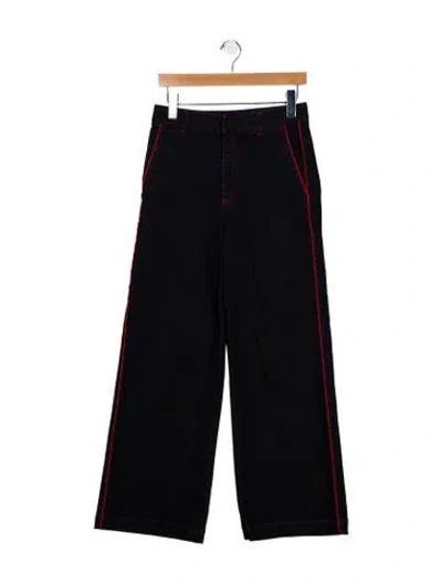 Pre-owned Stella Mccartney High-rise Wide Leg Jeans In Multi