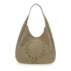 Stella Mccartney Hobo Large Shoulder Bag In Sand