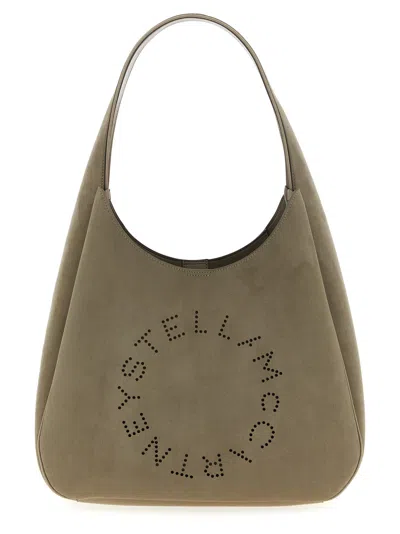 STELLA MCCARTNEY HOBO SHOULDER BAGS GRAY