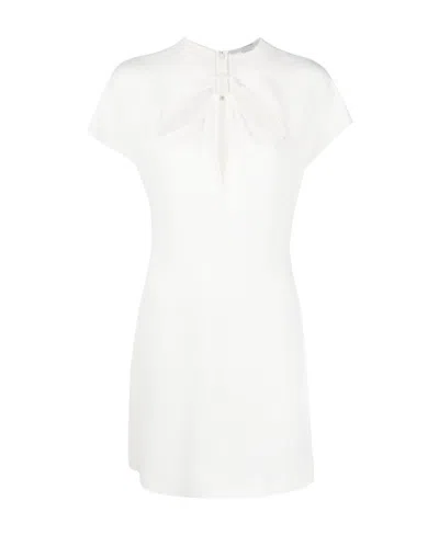 Stella Mccartney Hollowed-out Dress In White