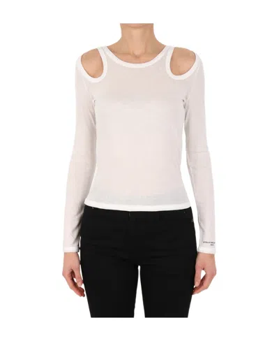 STELLA MCCARTNEY HOLLOWED OUT LONG-SLEEVED BLOUSE