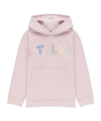Stella Mccartney Hooded Sweatshirt In Pink