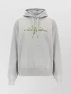 Stella Mccartney Hooded Sweatshirt With Ribbed Cuffs And Hem