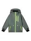 Stella Mccartney Hooded Zip Jacket In Green
