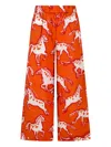 Stella Mccartney Horse-pattern Trousers In Multi