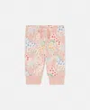 Stella Mccartney Horse Print Joggers In Multicolor