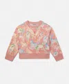 Stella Mccartney Horse Print Sweatshirt In Multicolour