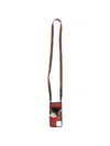 Stella Mccartney Horse-patchwork Strap Iphone 11 Pro Case In Red