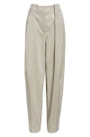 Stella Mccartney Crystal Hotfix Balloon Trouser
