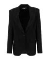 Stella Mccartney Stella Mc Cartney Black Wool Blazer In Black