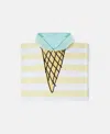 Stella Mccartney Ice Cream Graphic Towel Dress In Blue/green