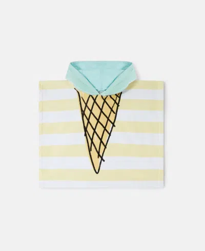 Stella Mccartney Ice Cream Graphic Towel Dress In Blue/green