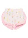 Stella Mccartney Ice Cream-print Shorts In Pink
