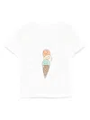 Stella Mccartney Baby Boys Ice Cream T-shirt In White