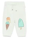 Stella Mccartney Baby Boys Ice Cream Joggers In Green