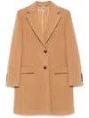 Stella Mccartney Iconic Coat In Neutrals