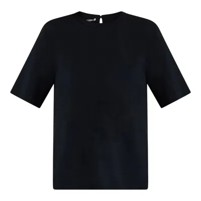 Stella Mccartney Iconic Compact Knit Top In Black