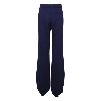 Stella Mccartney Iconic Flared Trousers In Blue