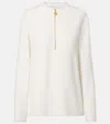 Stella Mccartney Iconic Zip Detail Top In White