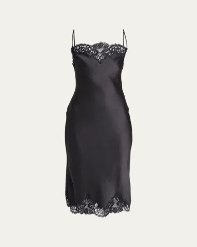 STELLA MCCARTNEY ICONIC LACE SLIP DRESS