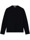Stella Mccartney Stella Iconics Split Cuff Jumper In Black