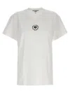 Stella Mccartney Cotton T-shirt With Circular Logo In White